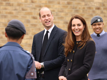 Первый выход Кейт Миддлтон и принца Уильяма после похорон принца Филиппа