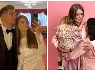 Молода дружина Остапчука прокоментувала новину про те, що Могилевська вперше стала мамою