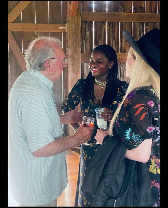 Мадонна з татом і донькою