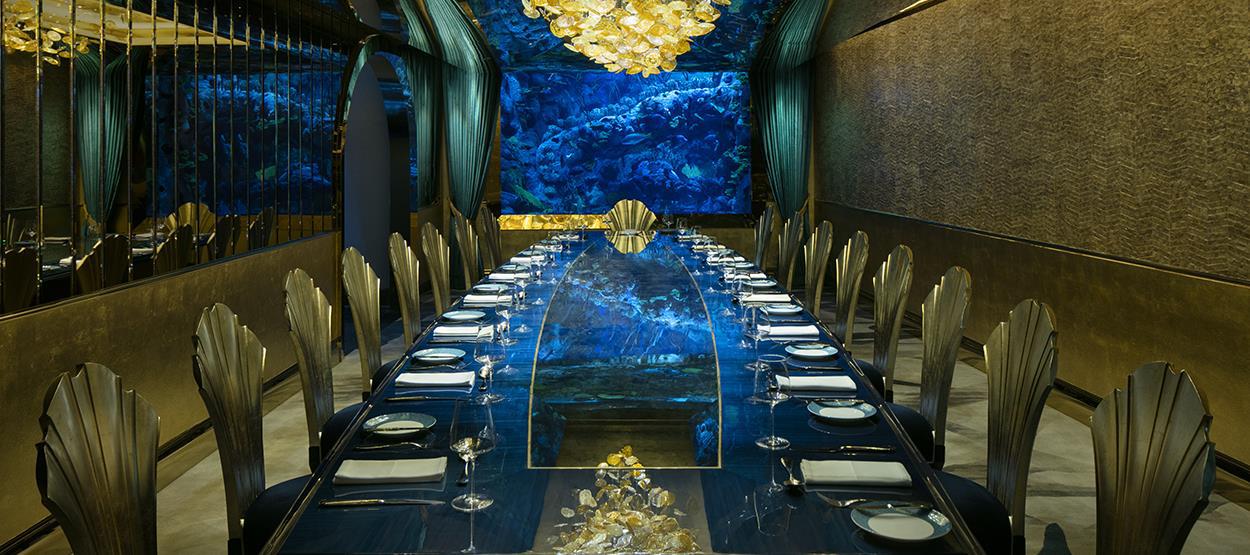 10 самых оригинальных ресторанов мира: Al Mahara. Дубай, ОАЭ