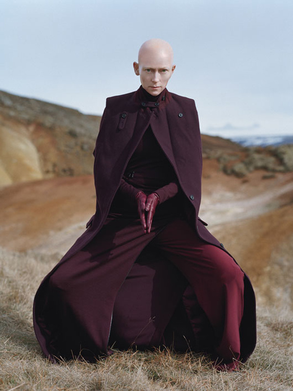 Епатажна fashion-зйомка з Тільда Суїнтон