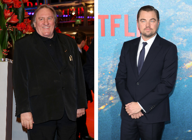 Жерар Депардьє та Леонардо Ді Капріо