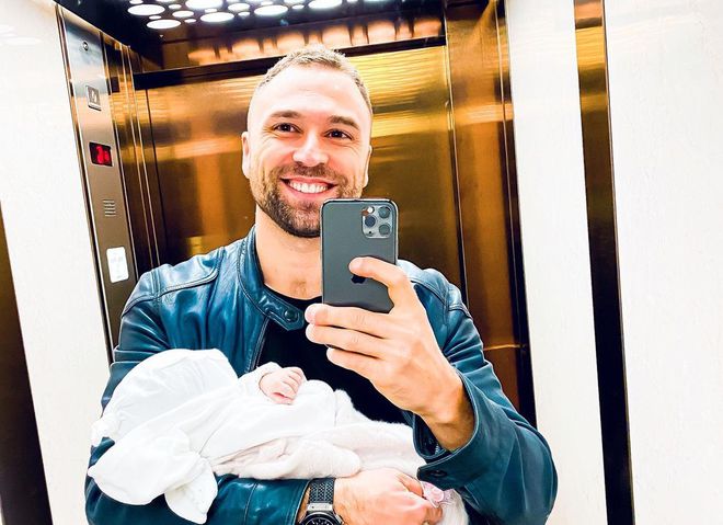 Макс Михайлюк с дочерью