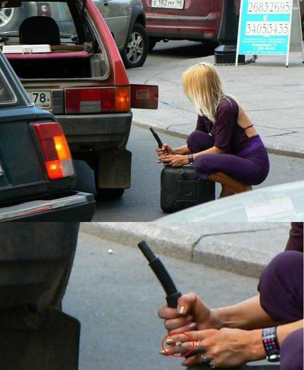 Всё нормально, я - блондинка!