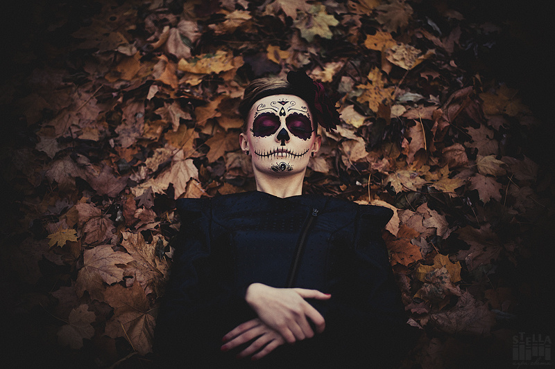 макияж на хэллоуин 2012