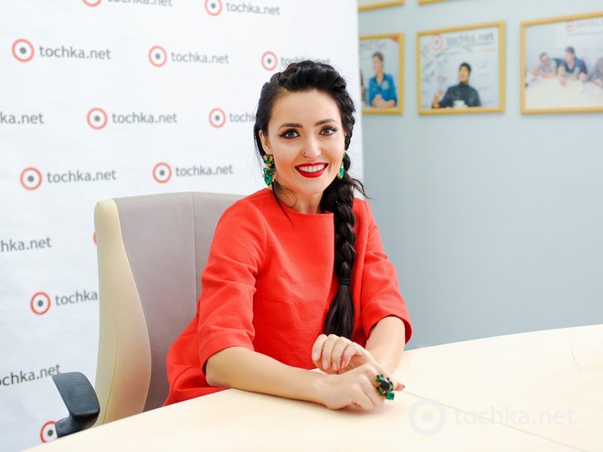 Анна Добриднєва в гостях у tochka.net