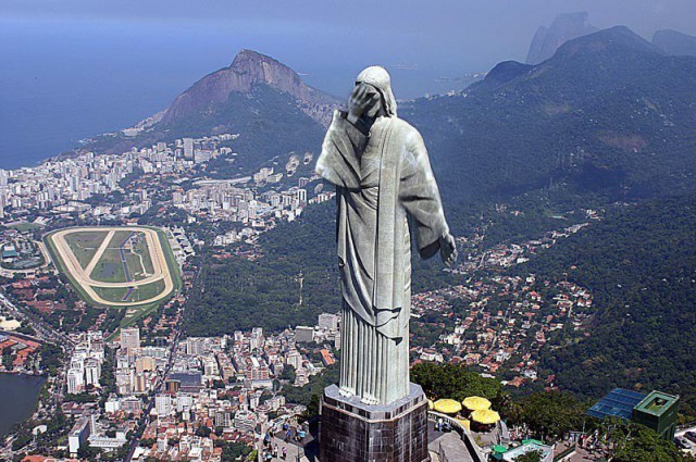 Где-то в Бразилии после игры Бразилия - Германия