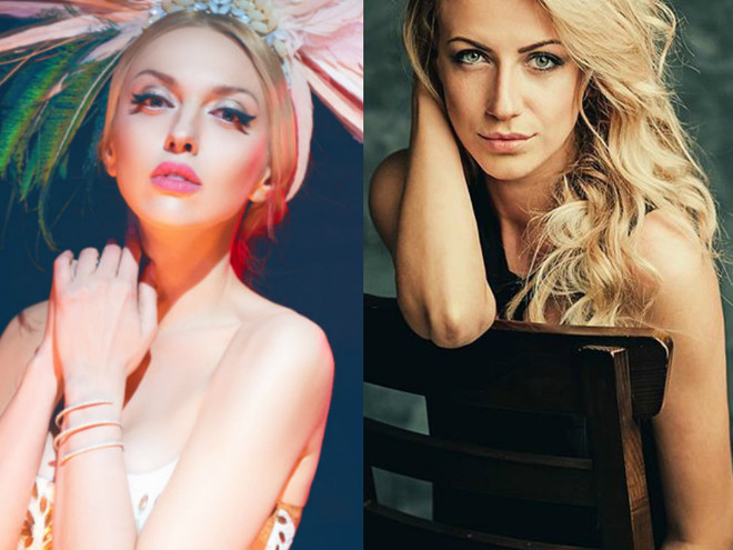 Оля Полякова и Леся Никитюк