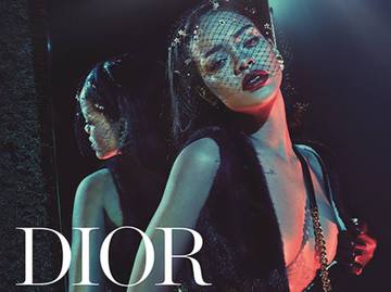 Ріанна в рекламе Dior