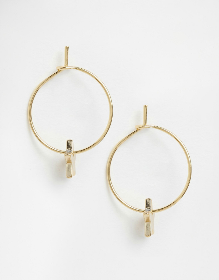 Модный тренд: круглые серьги