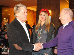 Виктор Ющенко в Яремче