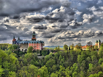Замок Ксенж близько Вроцлава