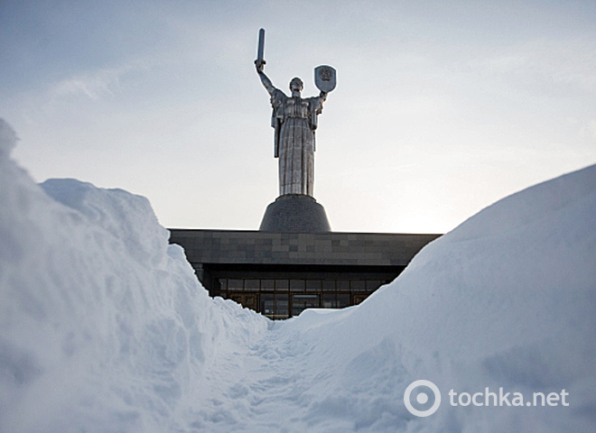 Київ в снігу