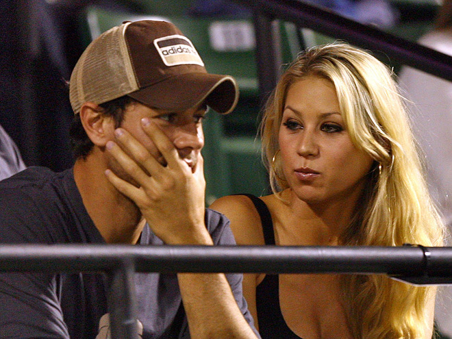 Енріке Іглесіас і Ганна Курнікова