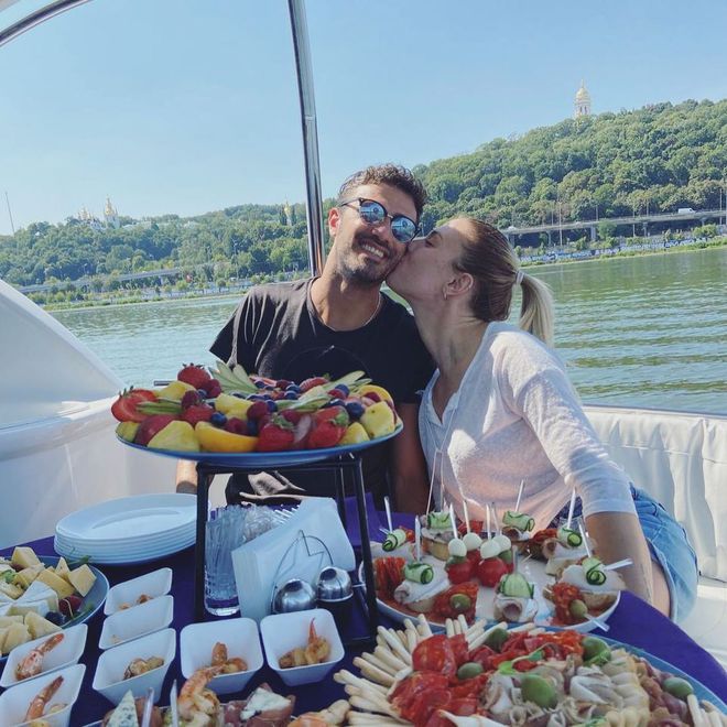 Ольга Харлан и Луиджи Самеле.