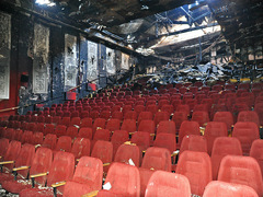 Пожар в кинотеатре Жовтень