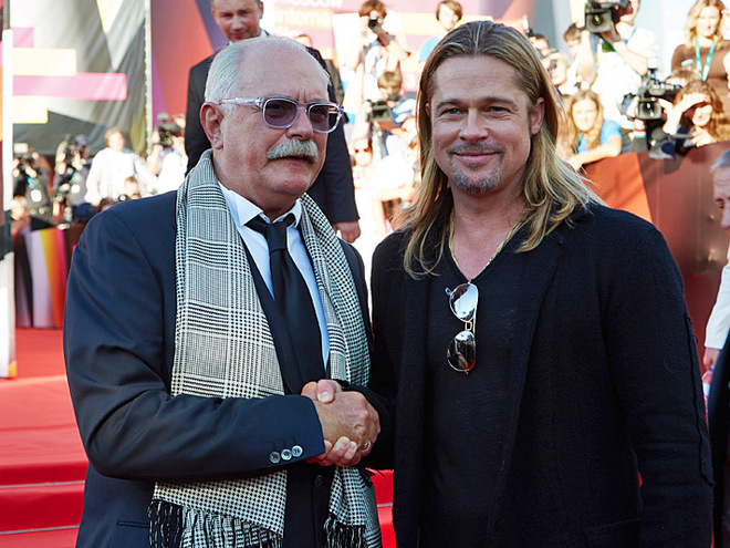 Брэд Питт в Москве