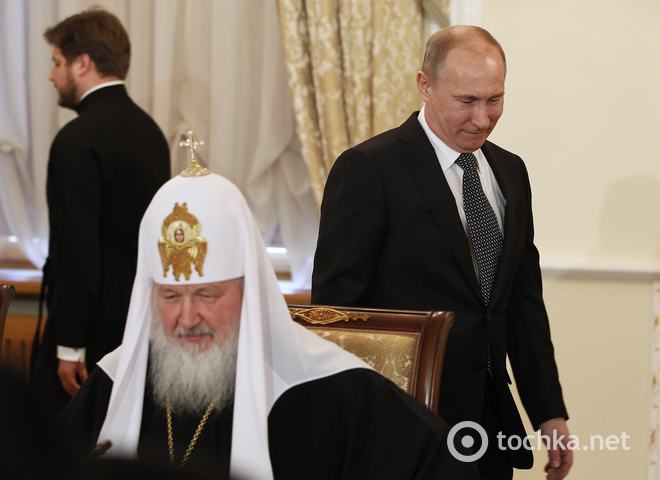 Патриарх Кирилл верит у Путина 