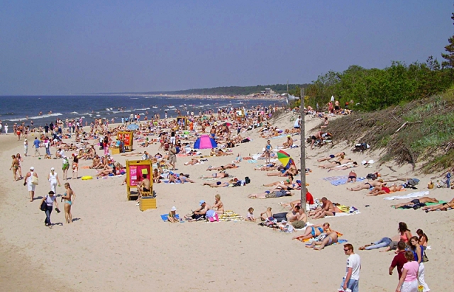 Найкращі пляжі Балтійського моря: пляжі Паланги, Литва