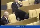 Жириновский дерётся в госдуме
