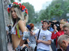 Акция Femen возле СБУ