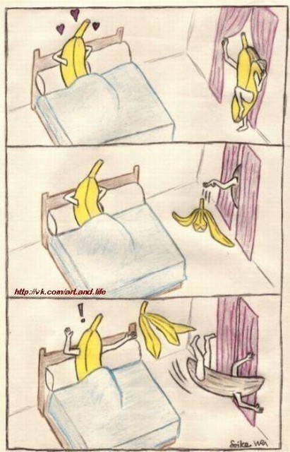 Комикс про бананов
