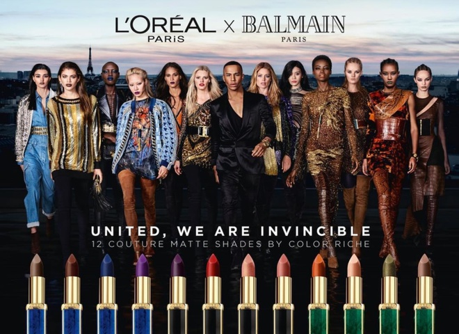 Balmain і L'Oréal Paris помади
