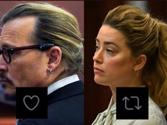 Джонни Депп и Эмбер Херд