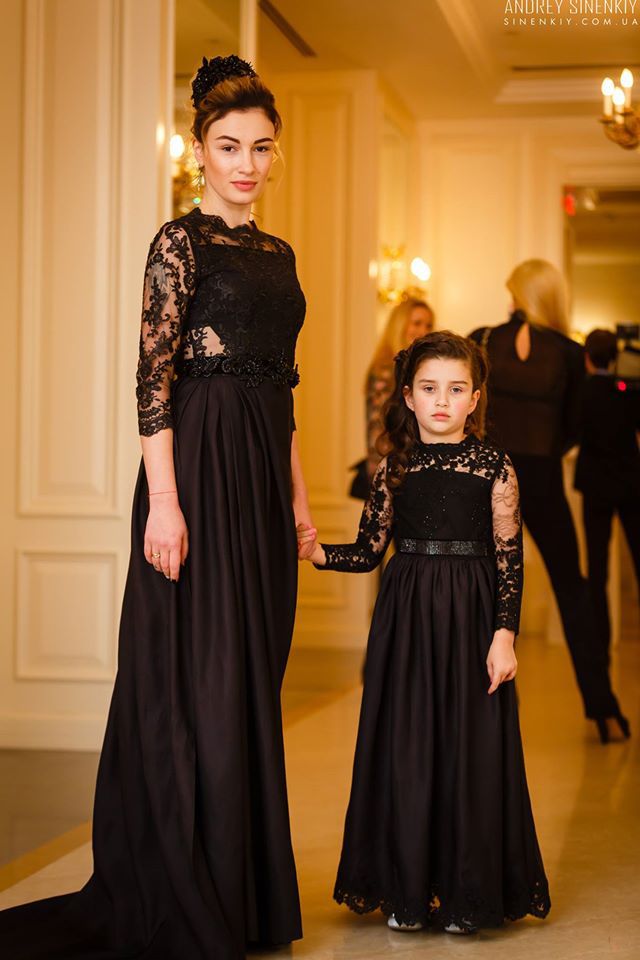 Приходько с дочкой