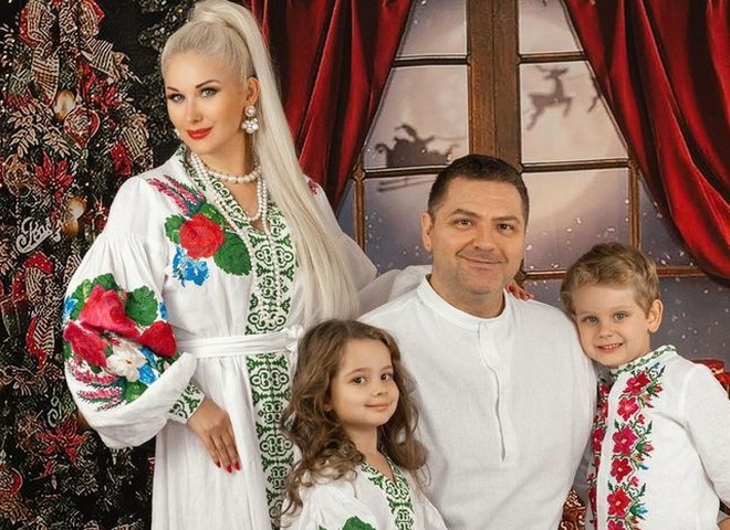 Бужинська запостила перші фото зі святкування 7-річчя своїх дітей-двійнят