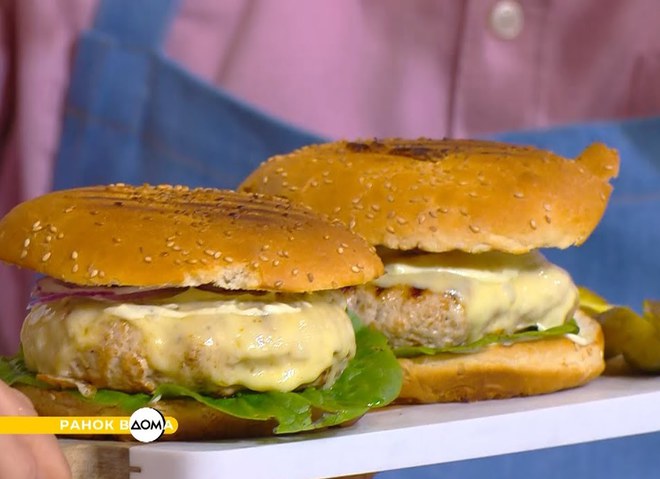 Бургер с индейкой рецепт