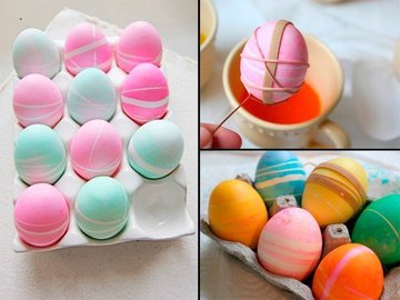 Як фарбувати яйця на Великдень