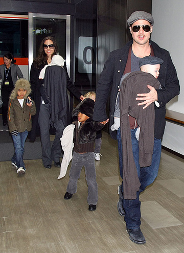 Дети Анджелины Джоли и Брэда Питта