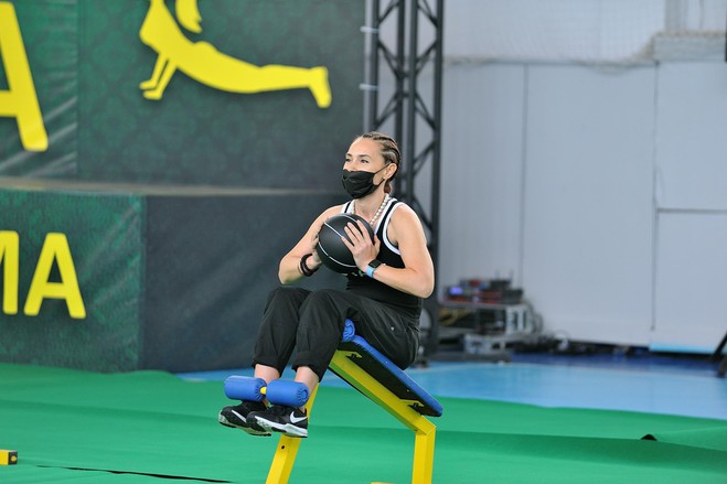 Самая спортивная мама: Виталина Ющенко победила в соревнованиях