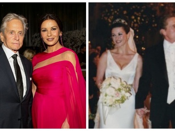 Кетрін Зета-Джонс та Майкл Дуглас зворушливо привітали одне одного з річницею весілля