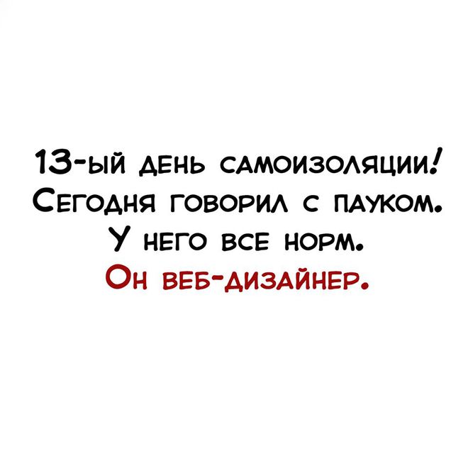 Коронавирус и пауки