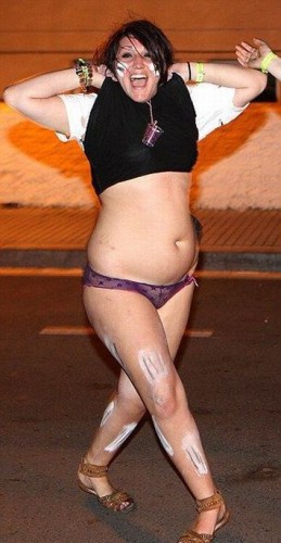 Дебош английских студентов