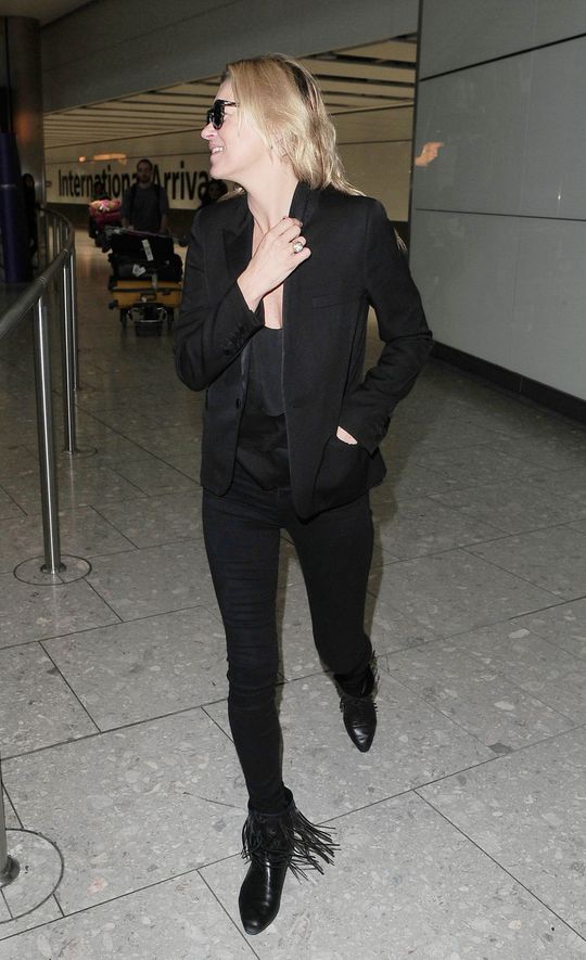 Образ дня: діловой стиль Кейт Мосс