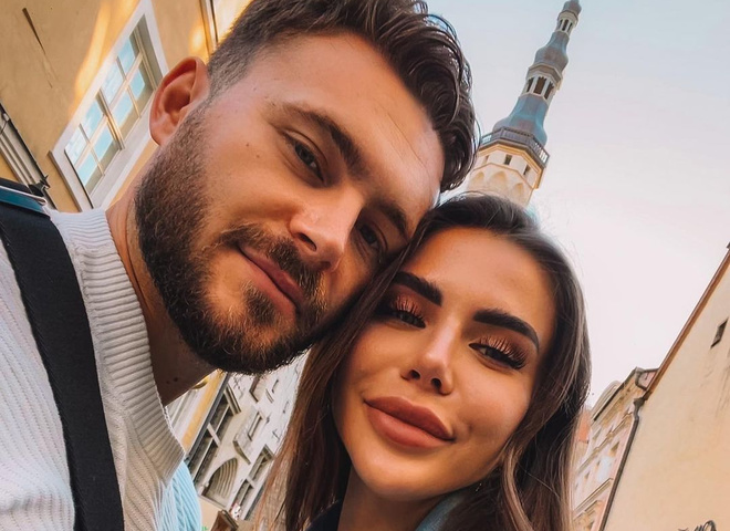 София Стужук и ее будущий муж Антон