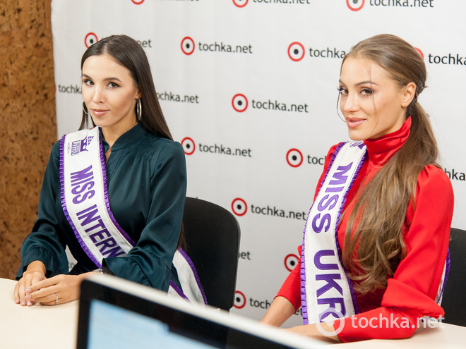 "Мисс Украина 2019" Маргарита Паша и "Мисс International 2019" Марина Киосе