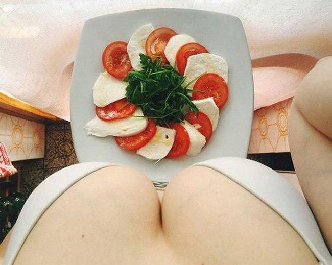 Вкусный завтрак глазами женщины