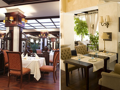 ресторан Прага против ресторана Монако