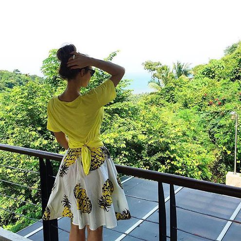 Водонаева в Таиланде