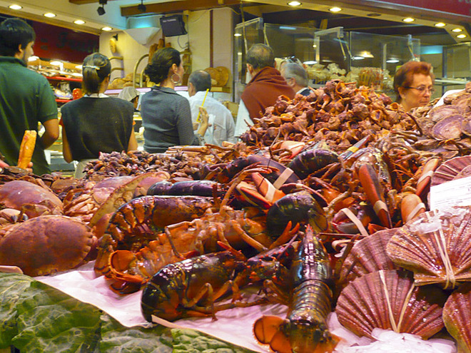 Рыбные маркеты Европы: El Mercado de Pescado Blanes Spain