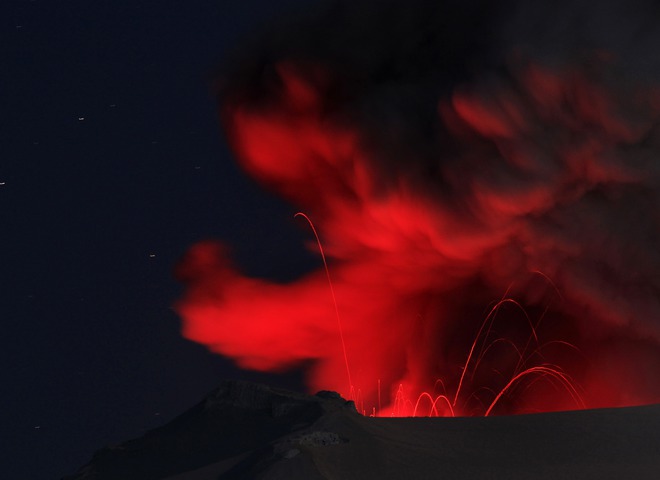 вулкан в ісландії