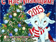 С наступающим годом овцы 2015