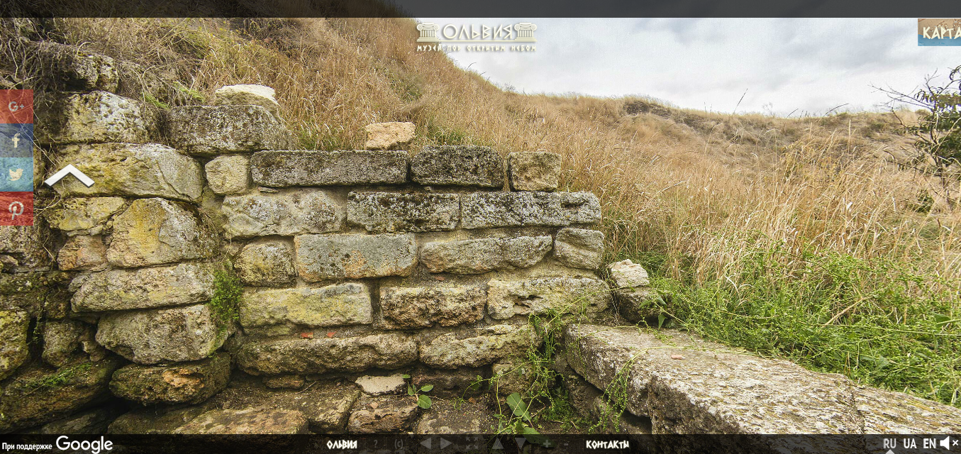 Google запустив віртуальний тур стародавньою Ольвією