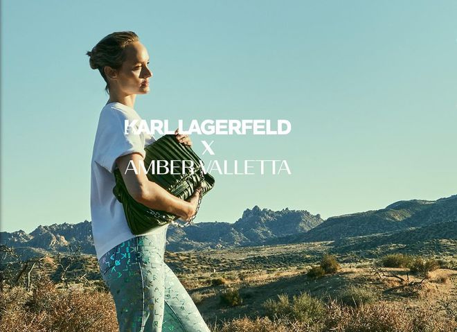 Karl Lagerfeld x Amber Valletta