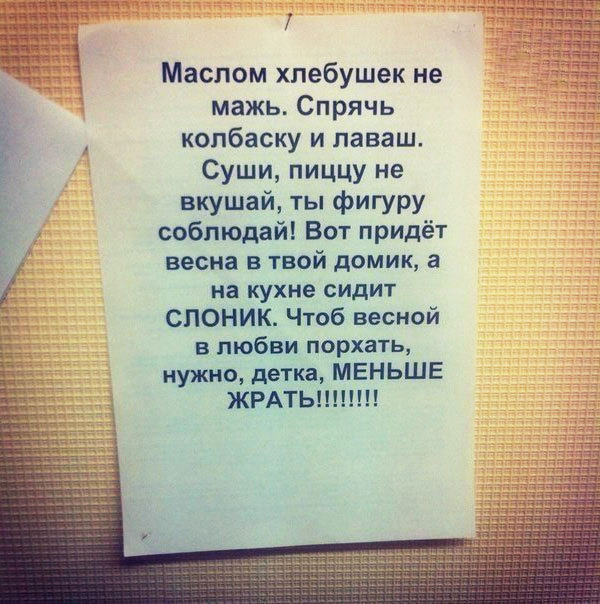 Маразмы месяца