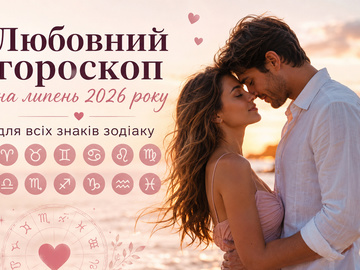 Любовний гороскоп на липень 2026 року для всіх знаків зодіаку